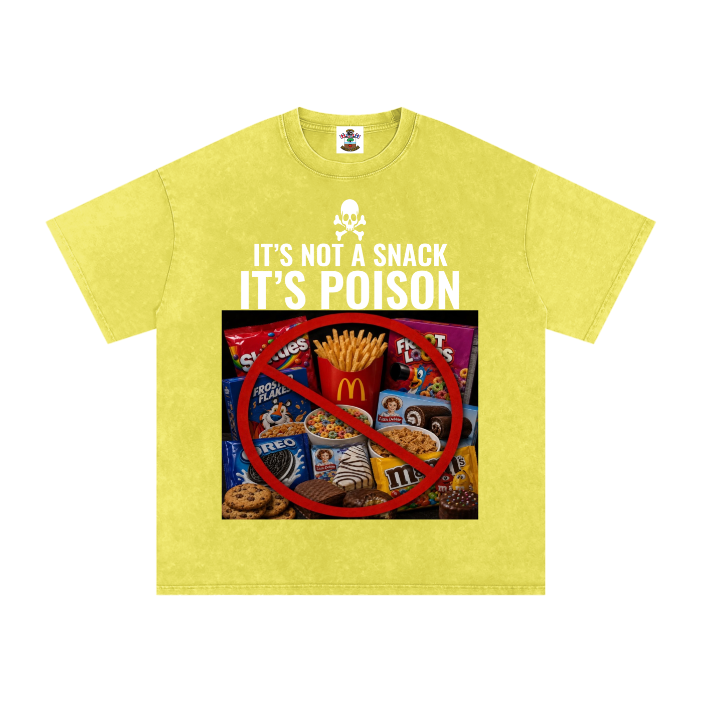 ITS POISON SNACKS TEE (DF)