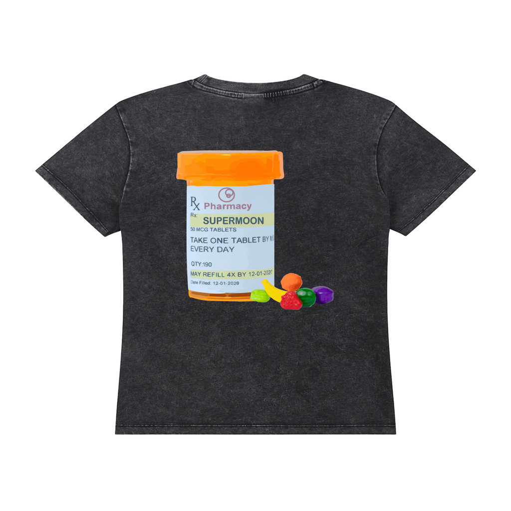 CANDY SCRIPT WOMANS TEE