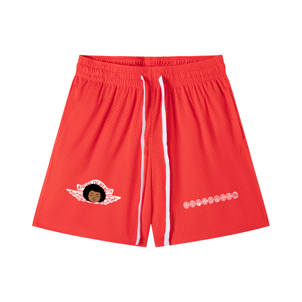 ANGEL OF HEALTH GYM SHORTS