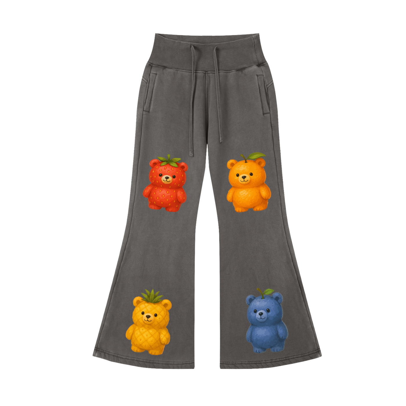 FRUIT BEAR BELL BOTTOM SWEATS