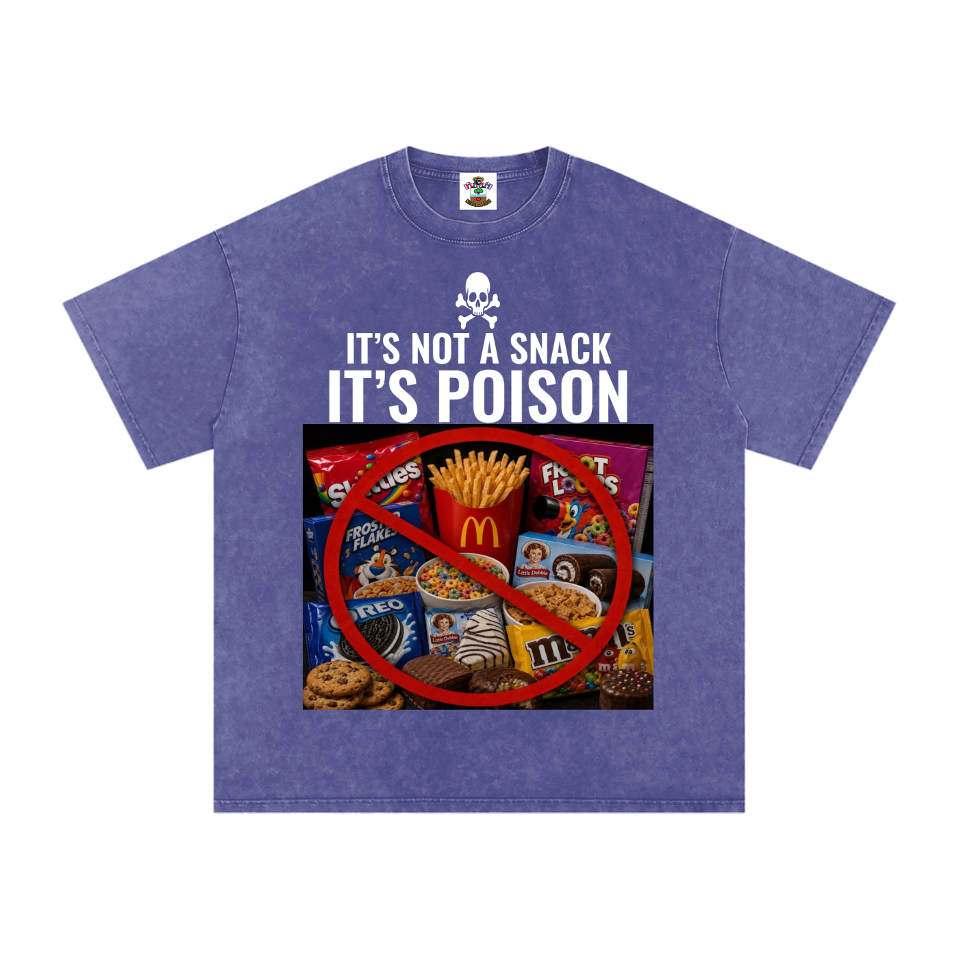 ITS POISON SNACKS TEE (DF)