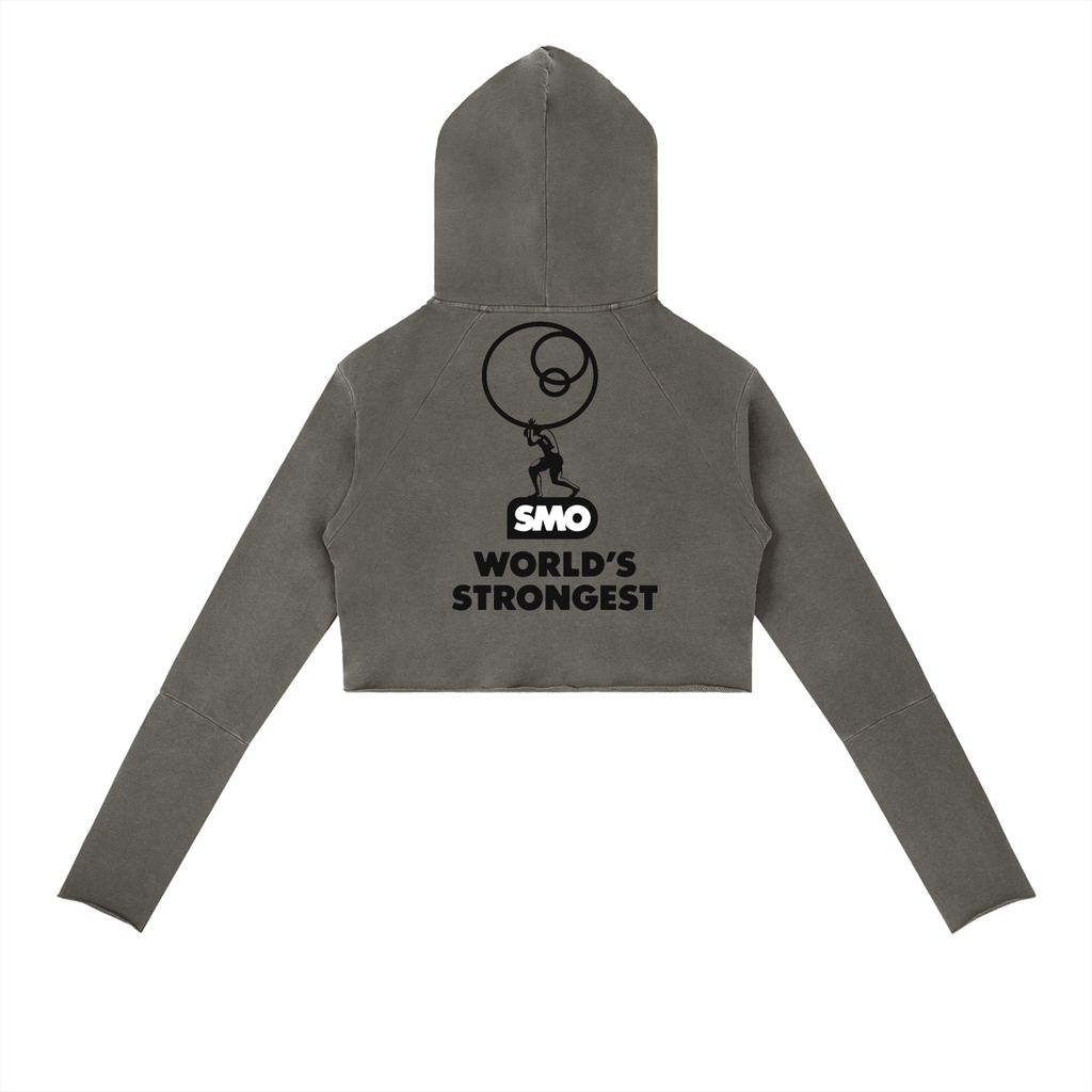 WORLDS STRONGEST CROP HOODIE