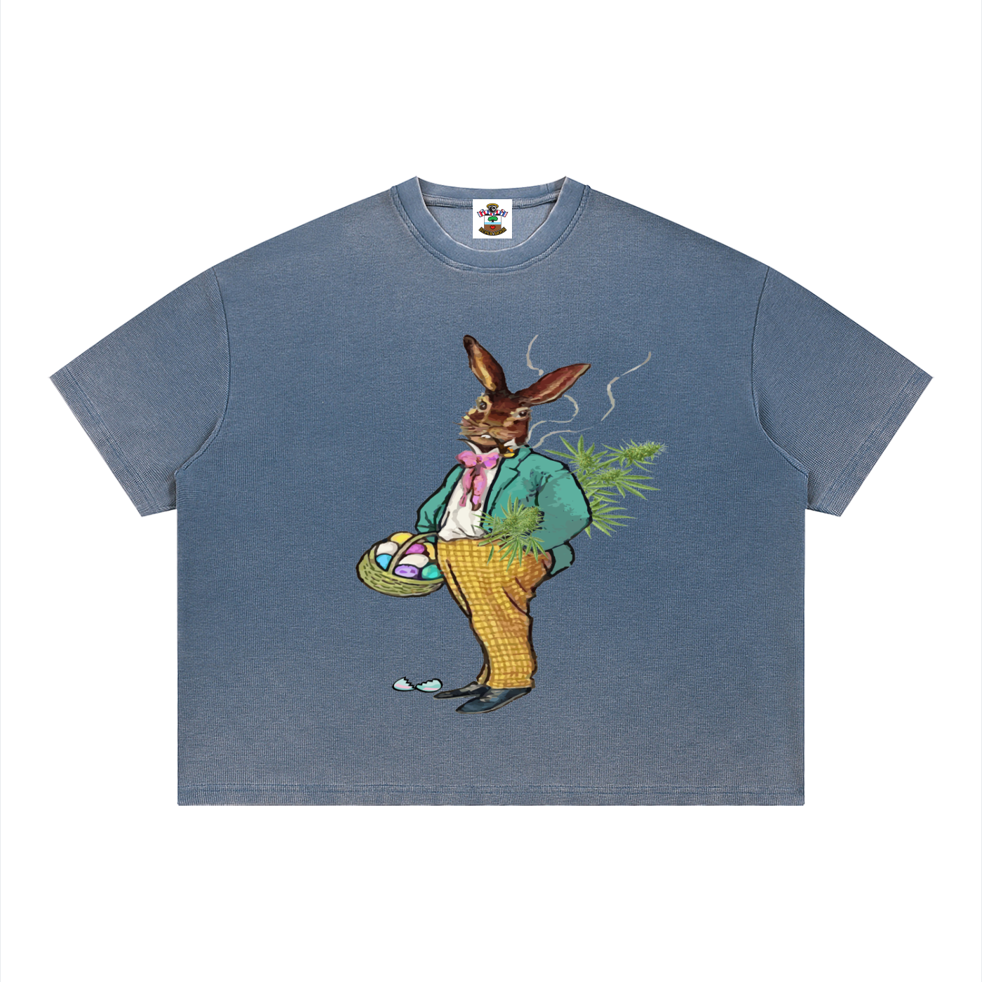 BUD BUNNY THERMAL TEE