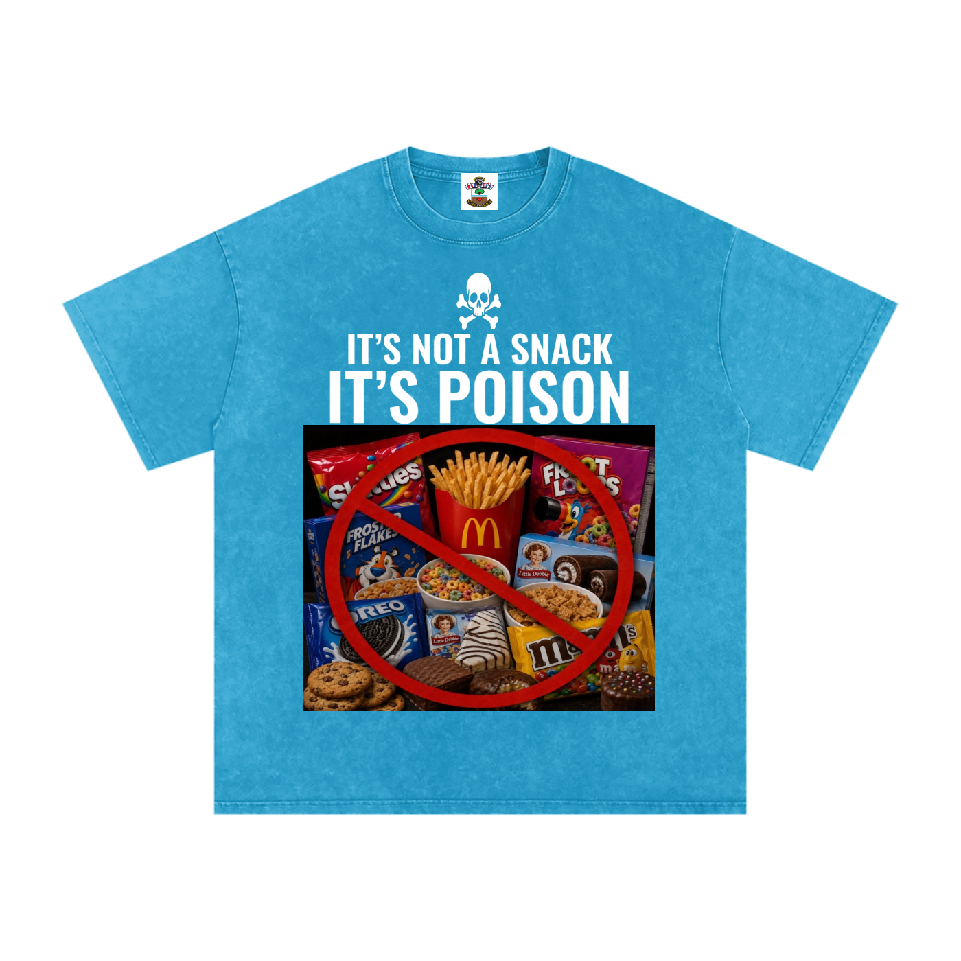 ITS POISON SNACKS TEE (DF)