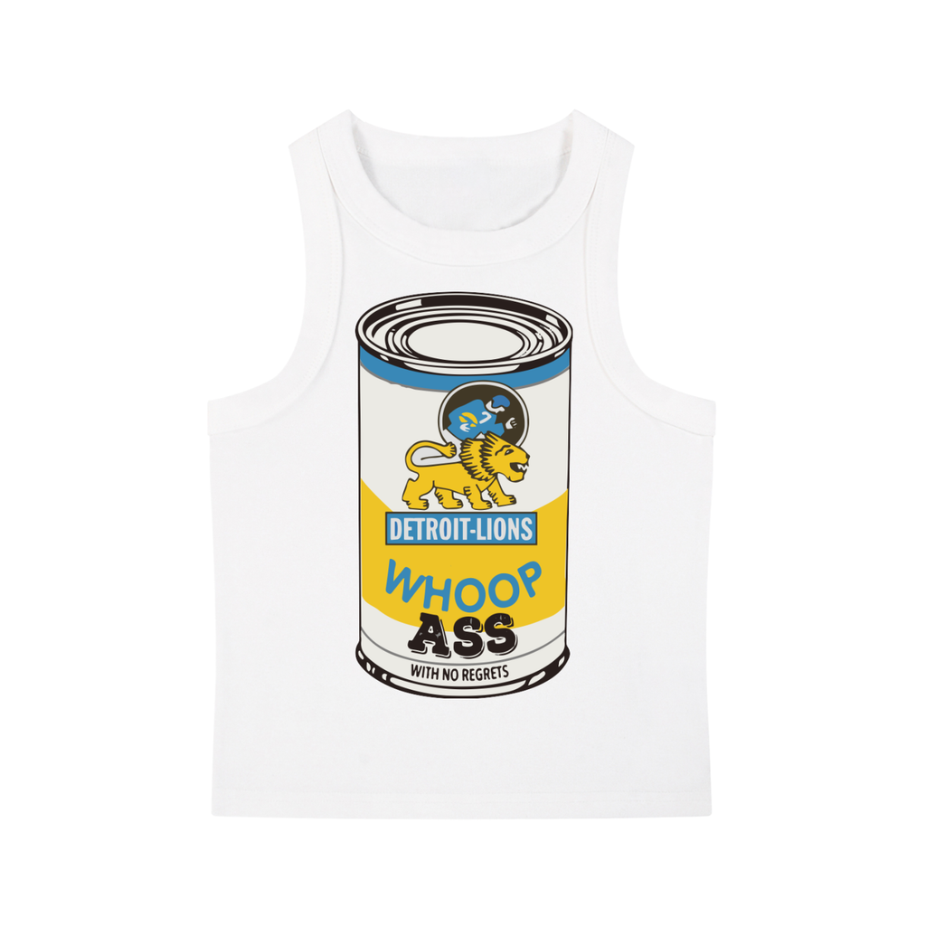 CAN OF WHOOP ASS WOMANS TANK