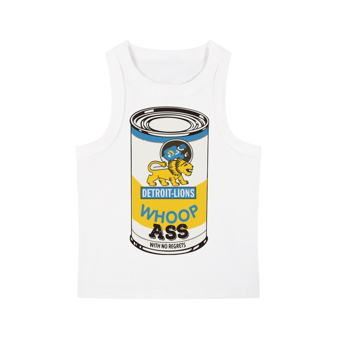 CAN OF WHOOP ASS WOMANS TANK