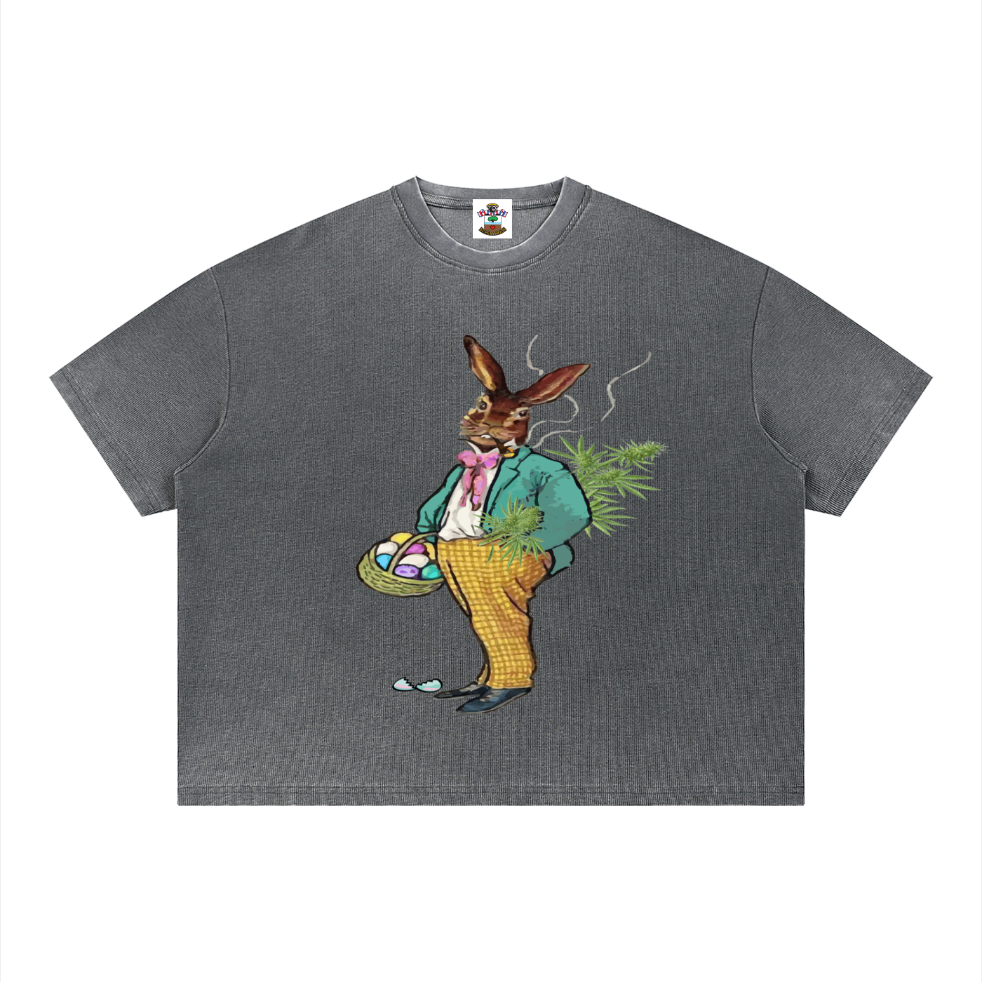 BUD BUNNY THERMAL TEE