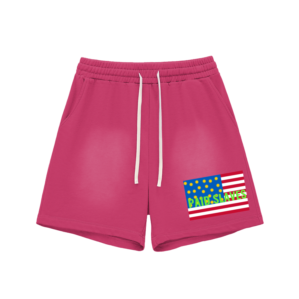 PAID SLAVES RAW EDGE SHORTS