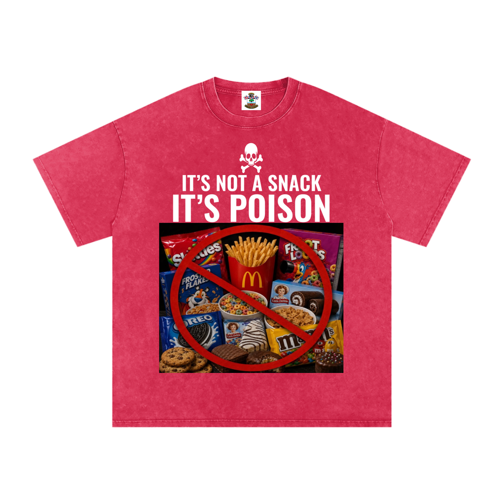 ITS POISON SNACKS TEE (DF)