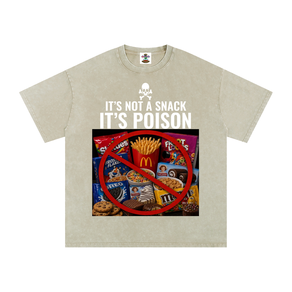 ITS POISON SNACKS TEE (DF)