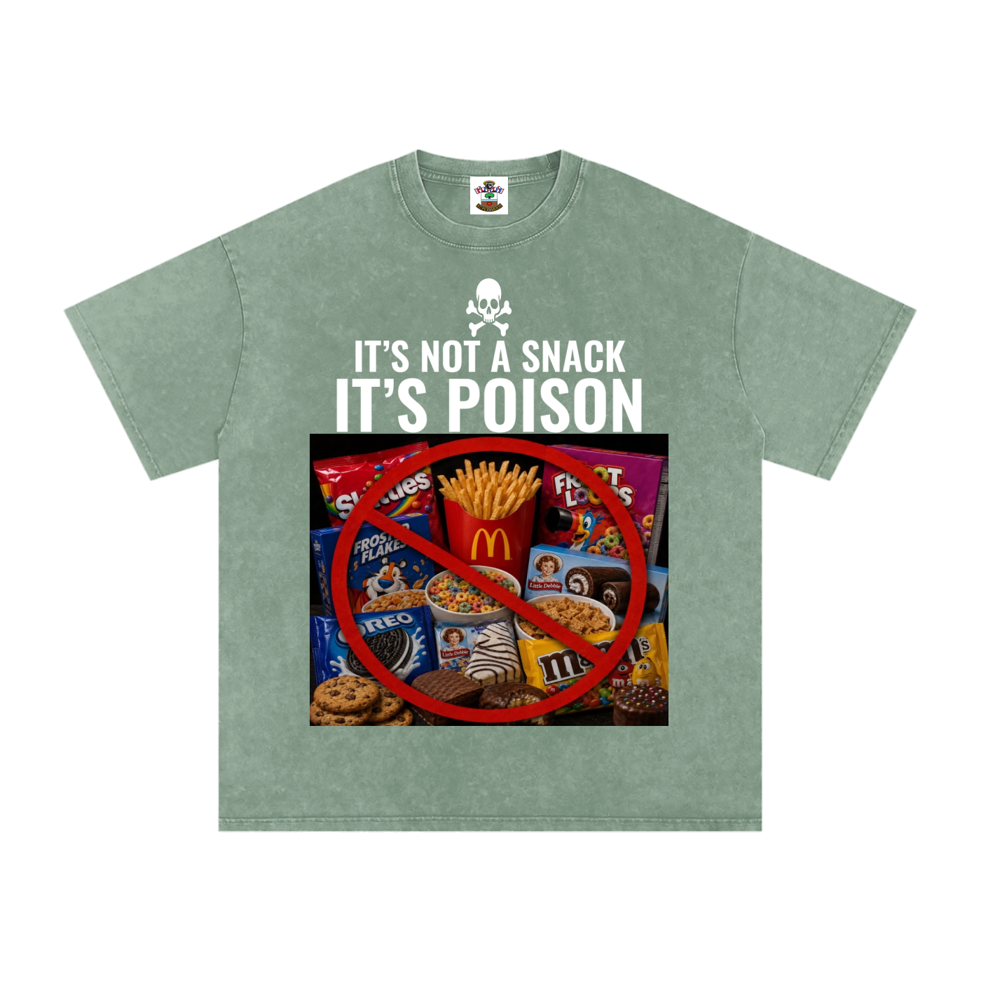 ITS POISON SNACKS TEE (DF)