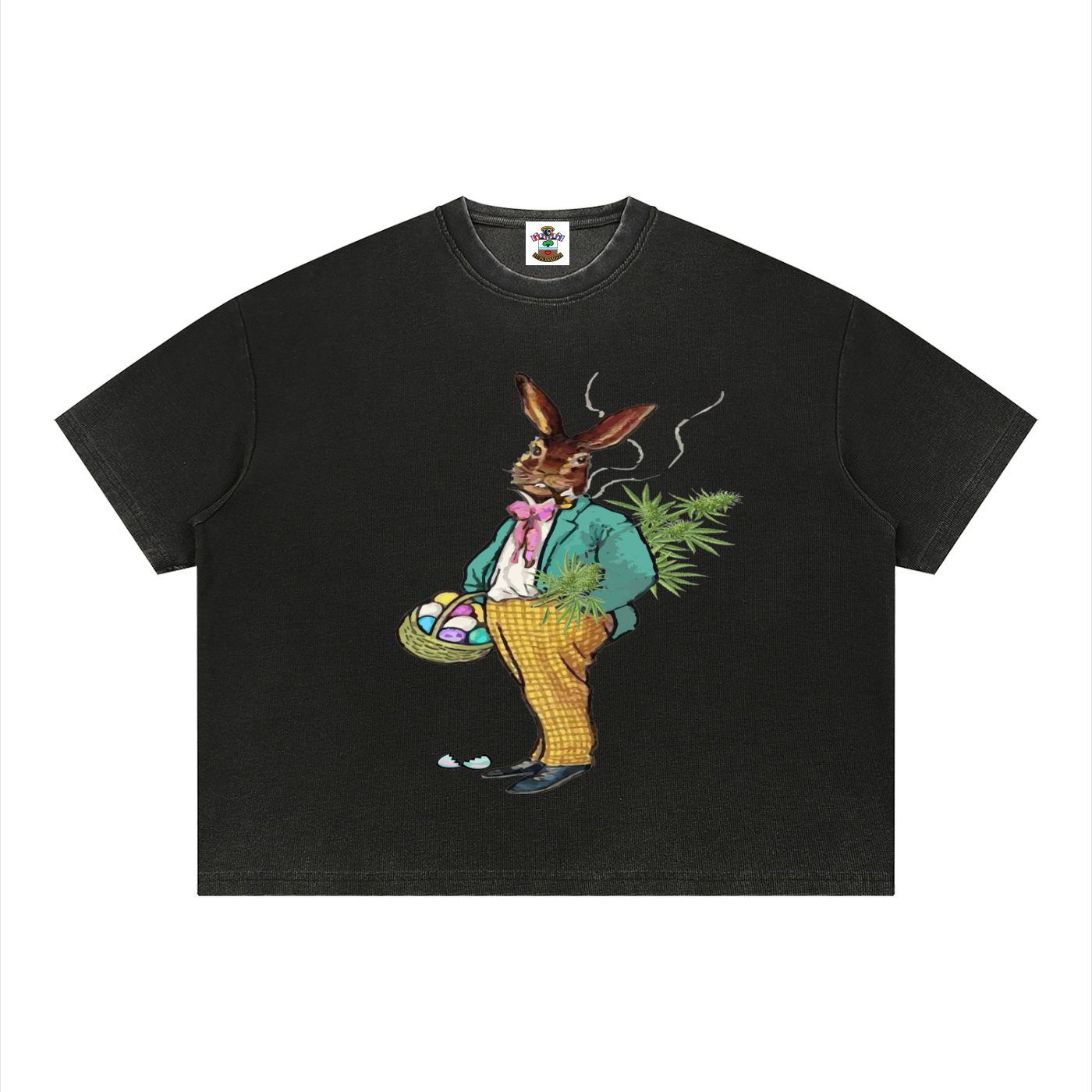 BUD BUNNY THERMAL TEE