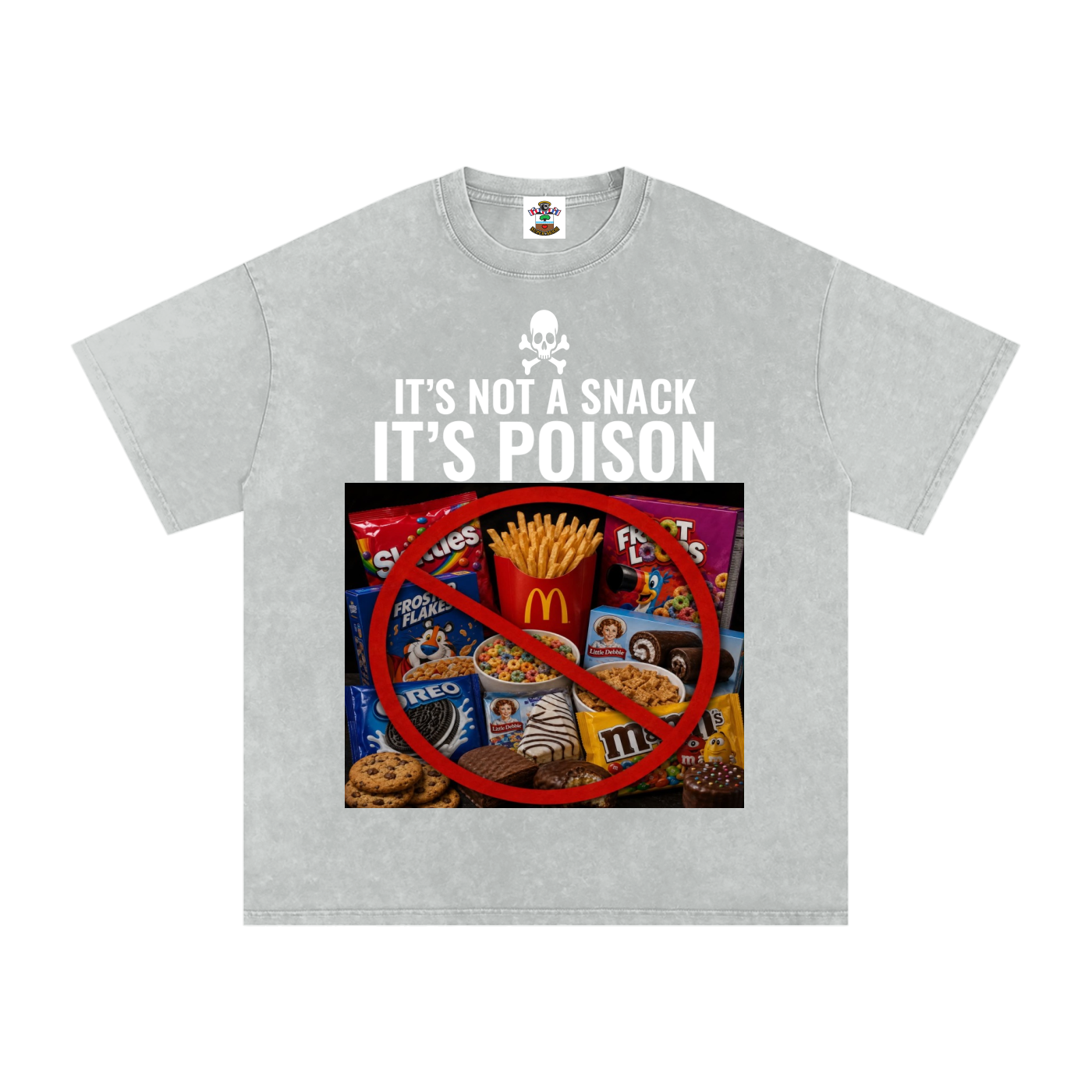 ITS POISON SNACKS TEE (DF)