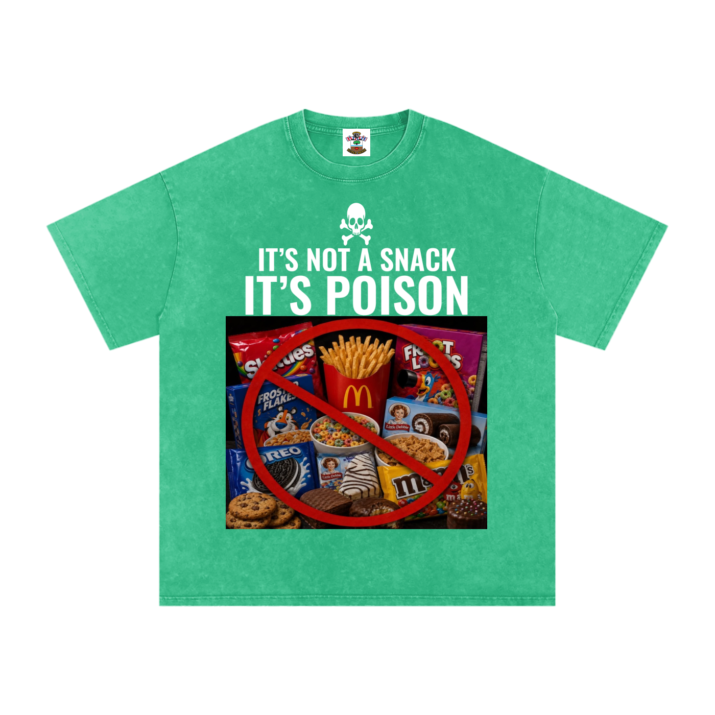 ITS POISON SNACKS TEE (DF)
