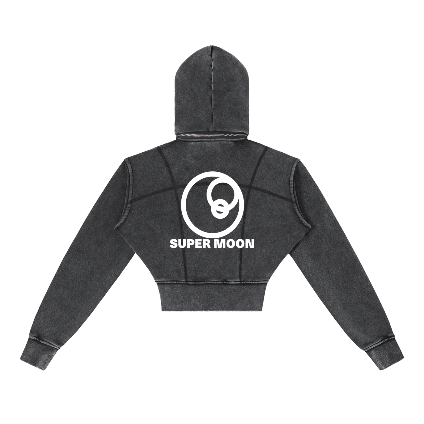 WOMANS WORKOUT CROP HOODIE