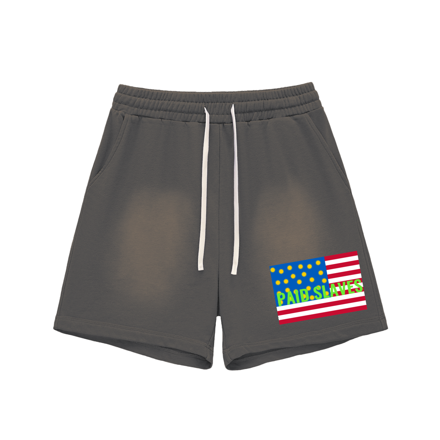 PAID SLAVES RAW EDGE SHORTS