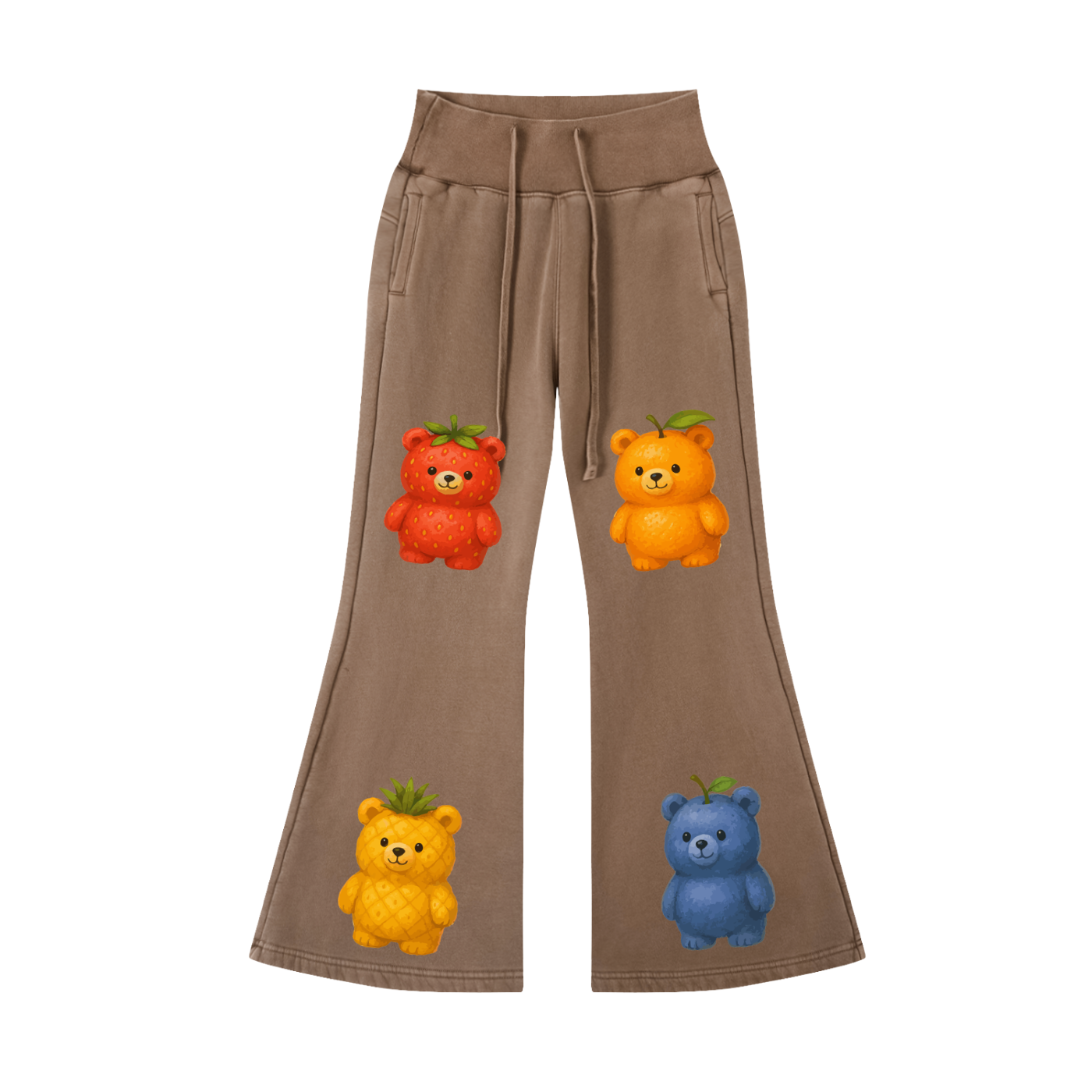 FRUIT BEAR BELL BOTTOM SWEATS