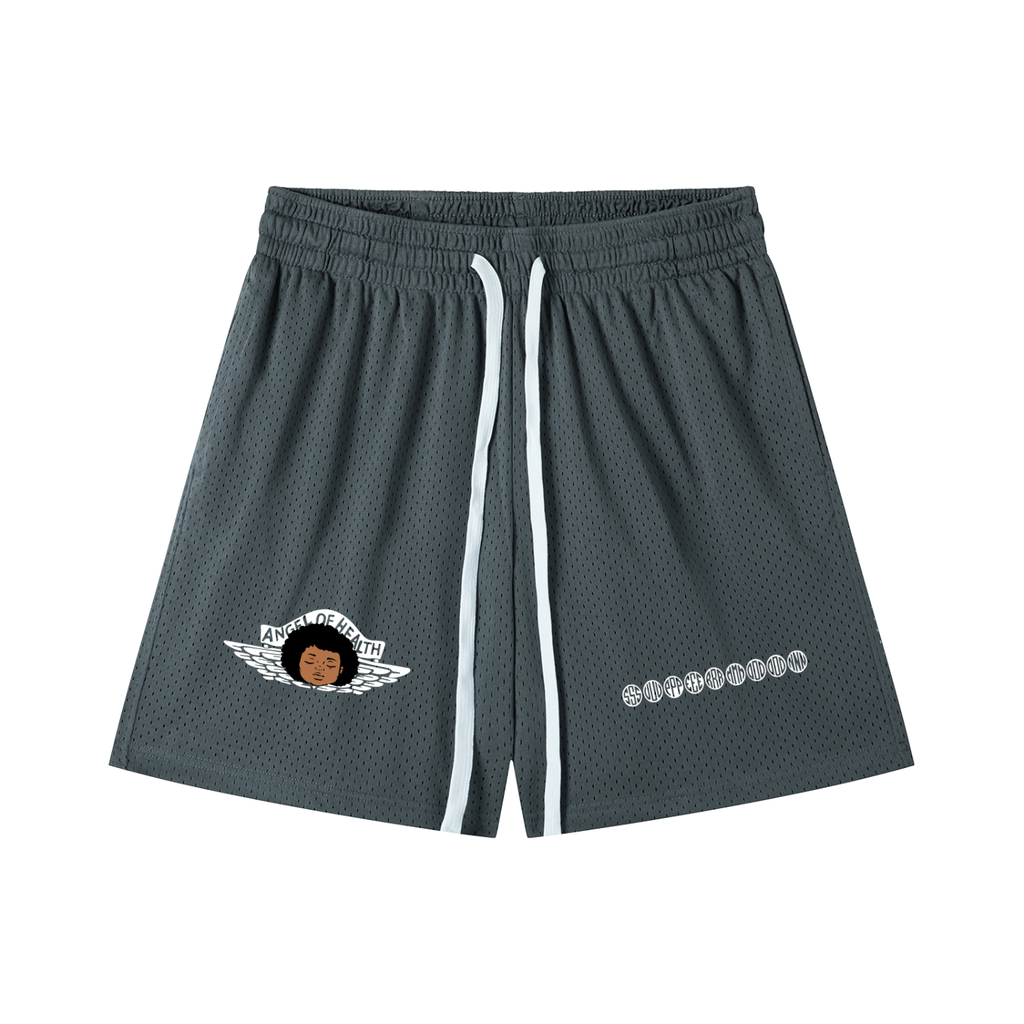 ANGEL OF HEALTH GYM SHORTS