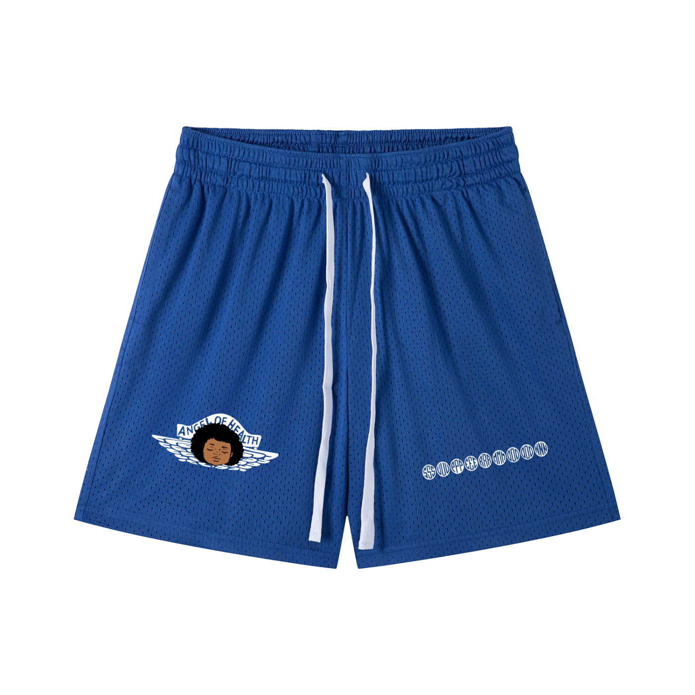 ANGEL OF HEALTH GYM SHORTS