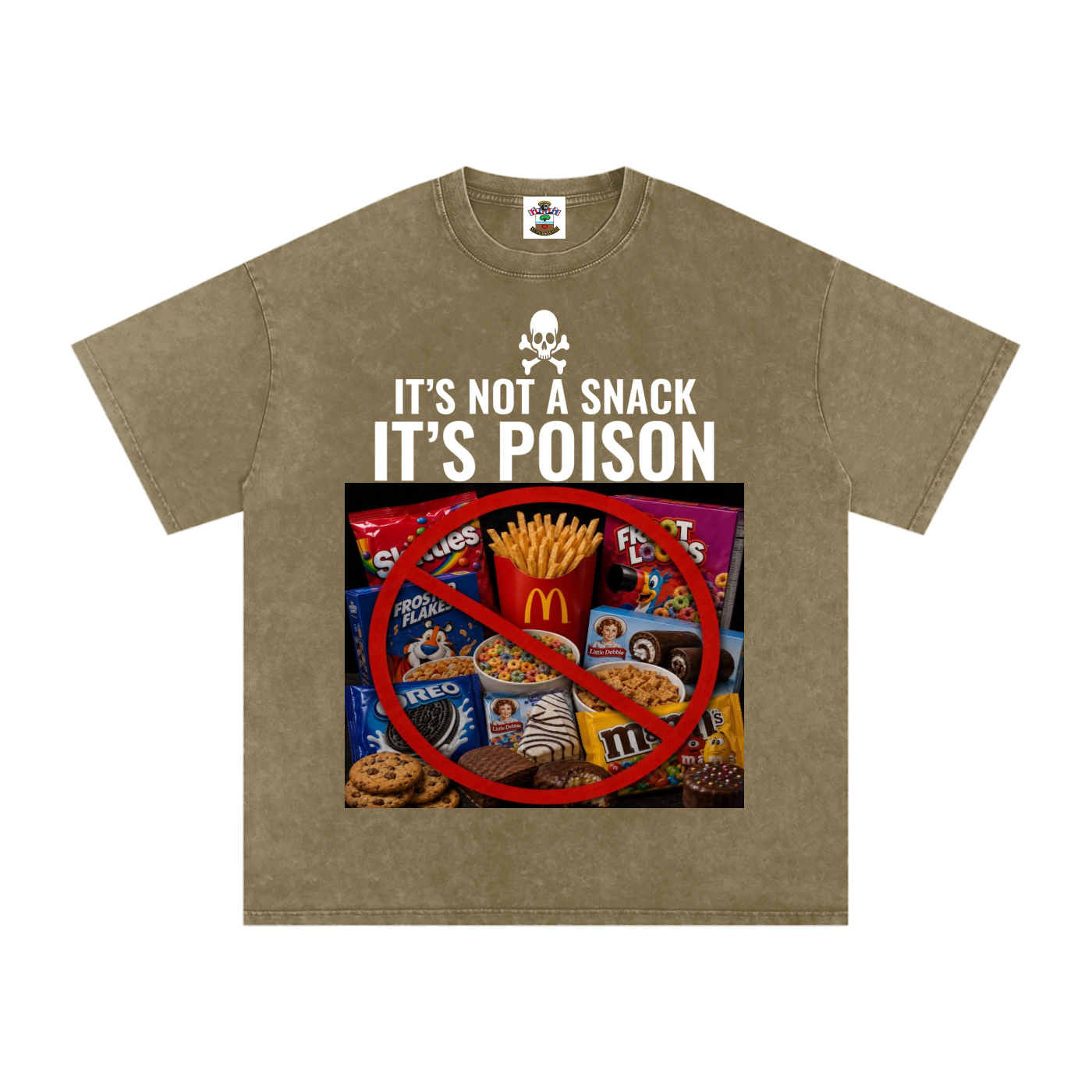 ITS POISON SNACKS TEE (DF)