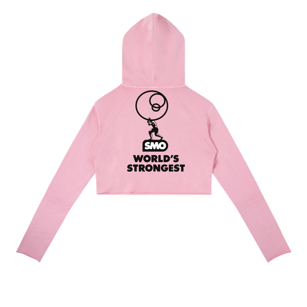 WORLDS STRONGEST CROP HOODIE