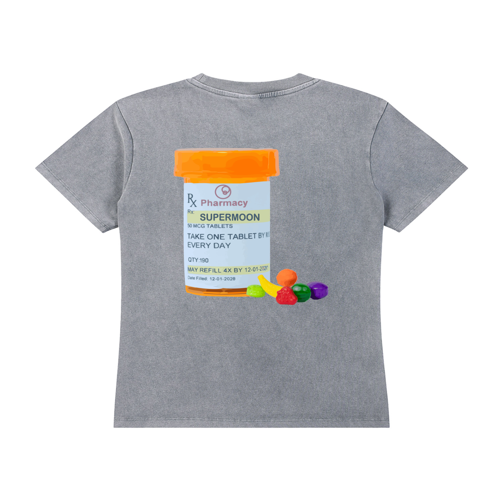 CANDY SCRIPT WOMANS TEE