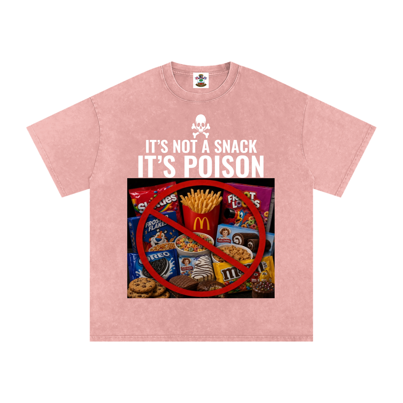 ITS POISON SNACKS TEE (DF)