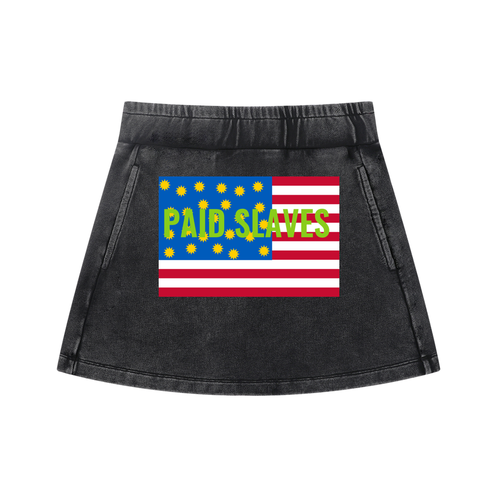 PAID SLAVES MINI SKIRT