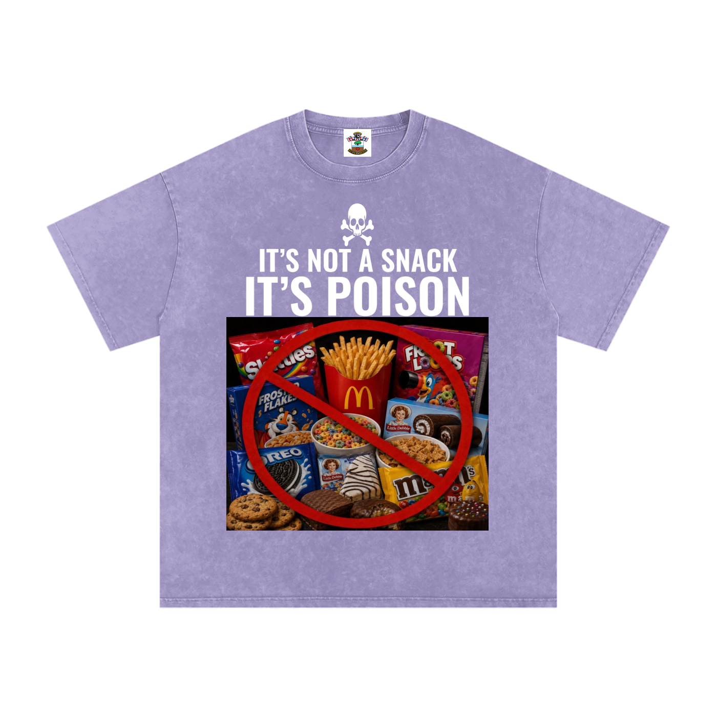 ITS POISON SNACKS TEE (DF)