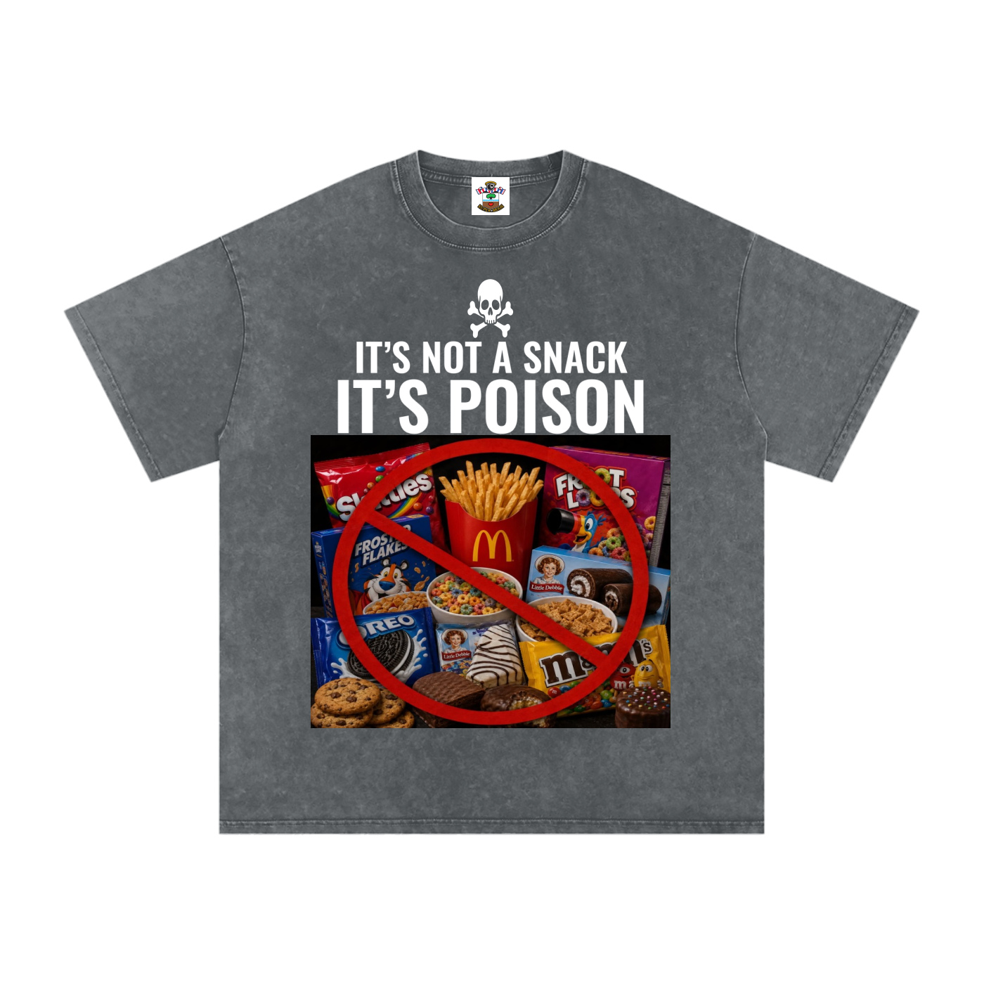 ITS POISON SNACKS TEE (DF)