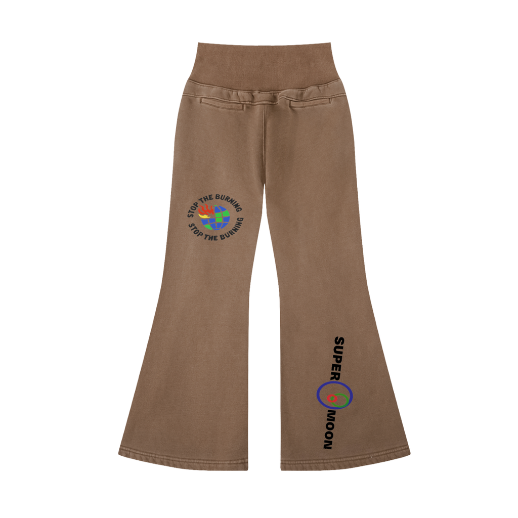 STOP BURNING BELL BOTTOM SWEATS