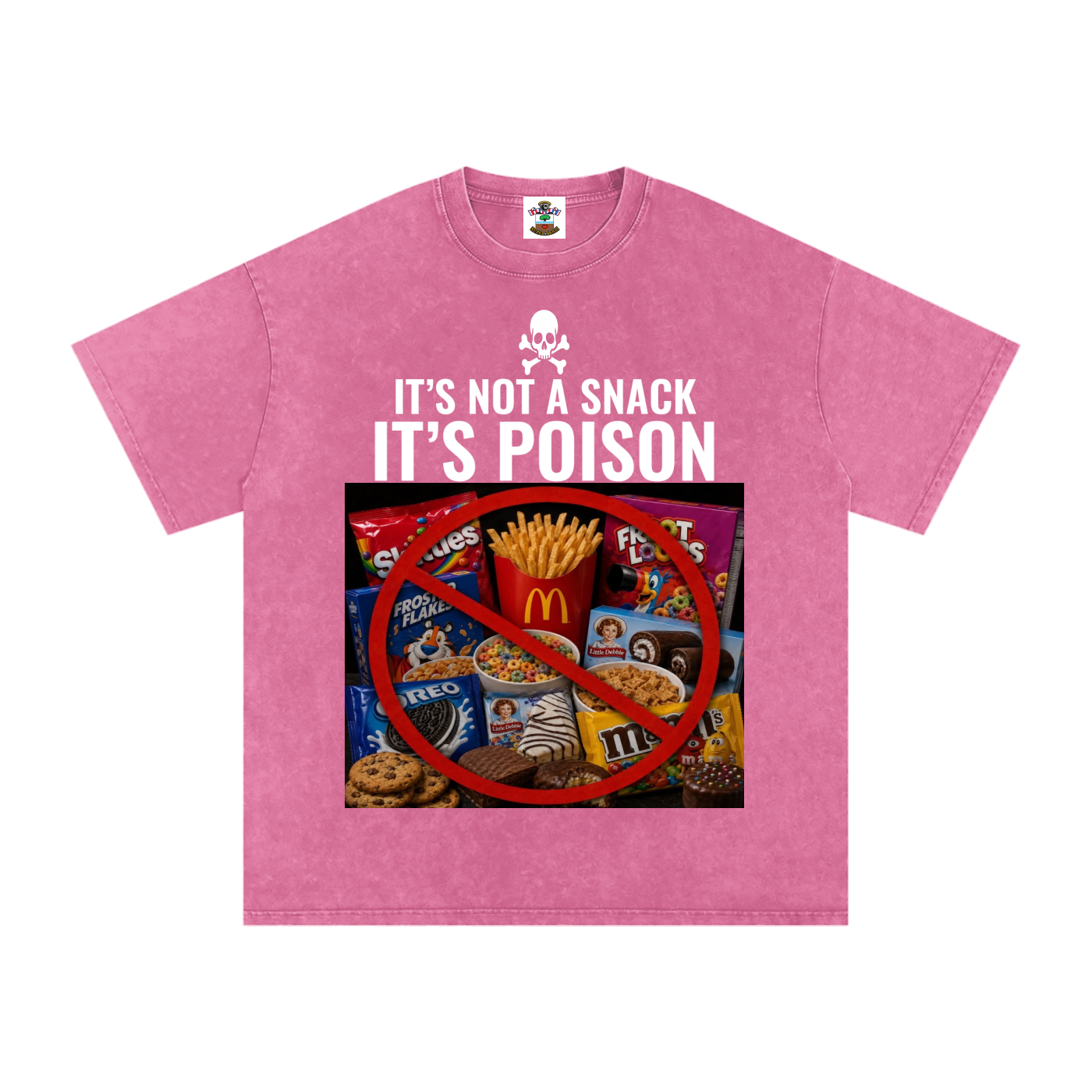 ITS POISON SNACKS TEE (DF)