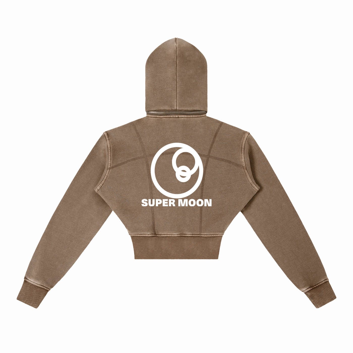 WOMANS WORKOUT CROP HOODIE