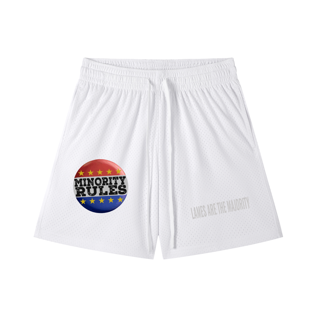 MINORITY RULES GYM SHORTS