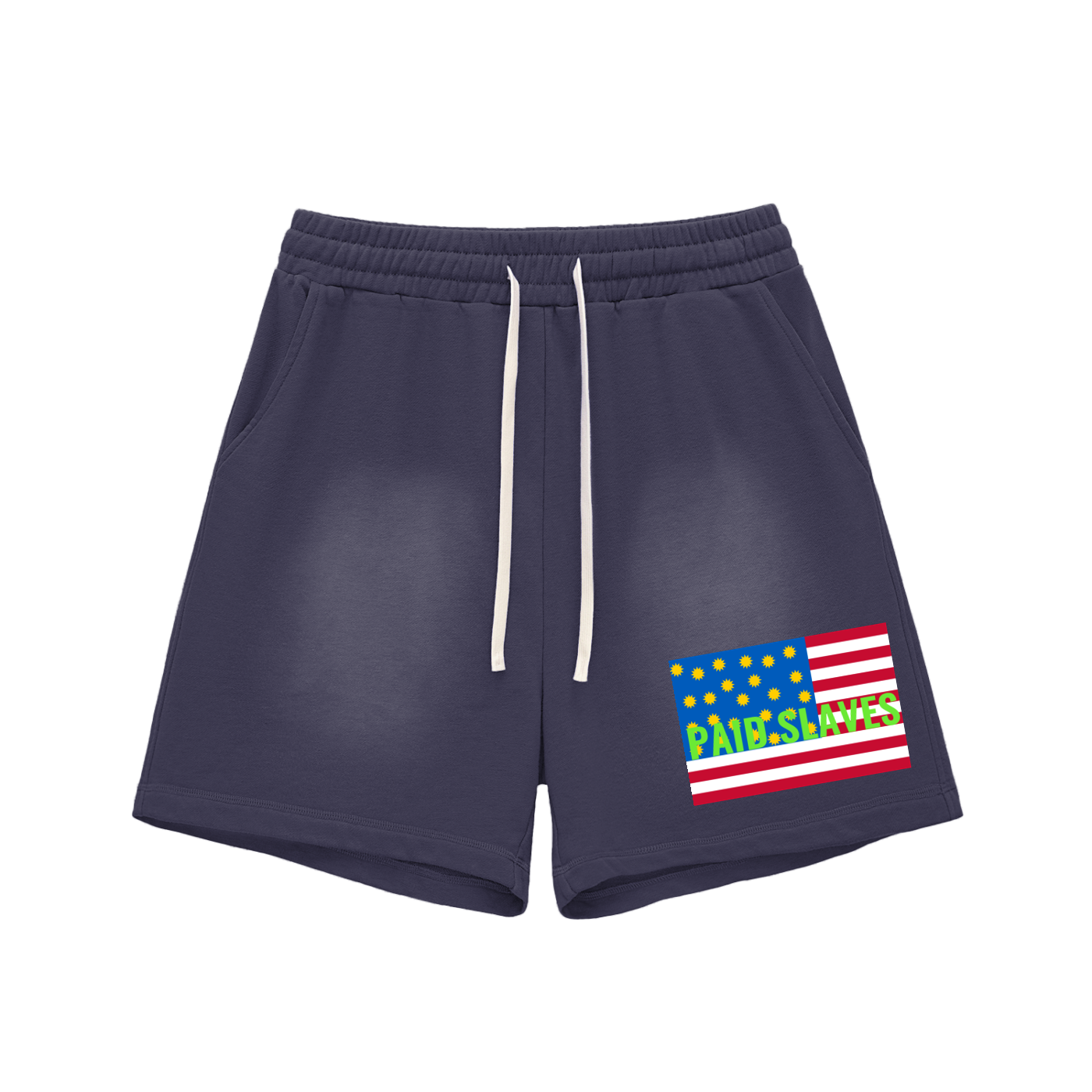 PAID SLAVES RAW EDGE SHORTS