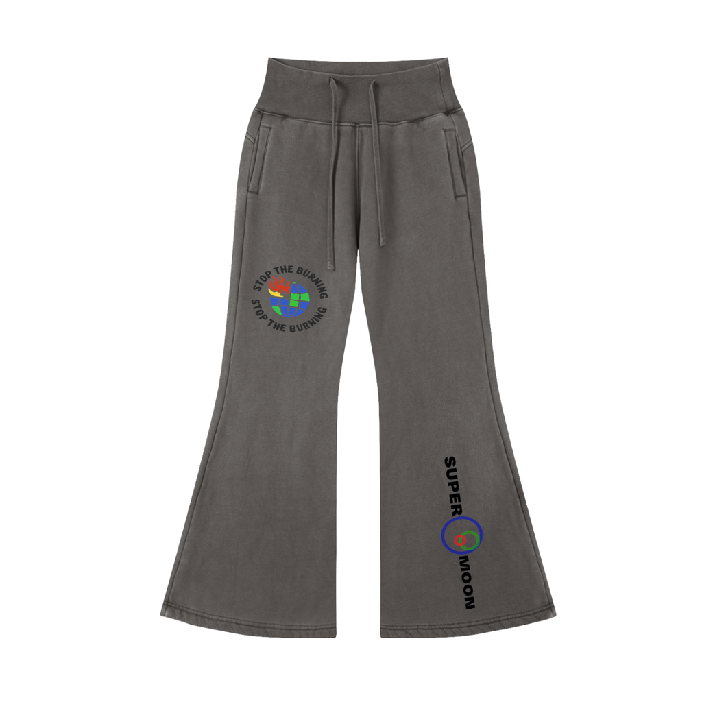 STOP BURNING BELL BOTTOM SWEATS