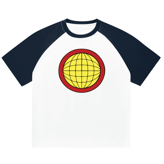 Planeteer Color-Blocked Raglan Sleeve T-shirt