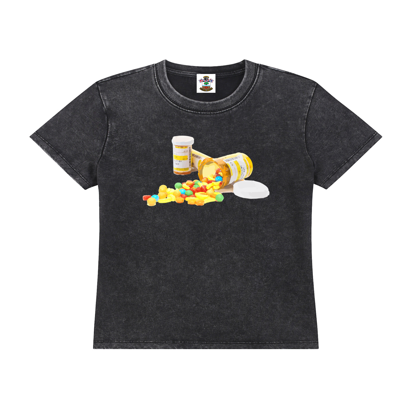 CANDY SCRIPT WOMANS TEE