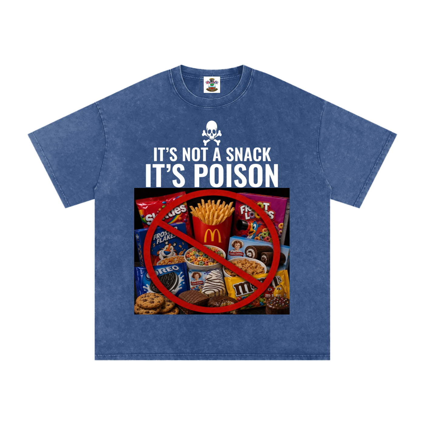 ITS POISON SNACKS TEE (DF)