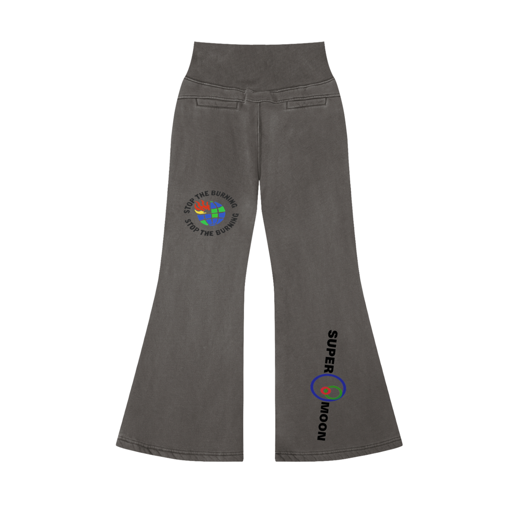 STOP BURNING BELL BOTTOM SWEATS