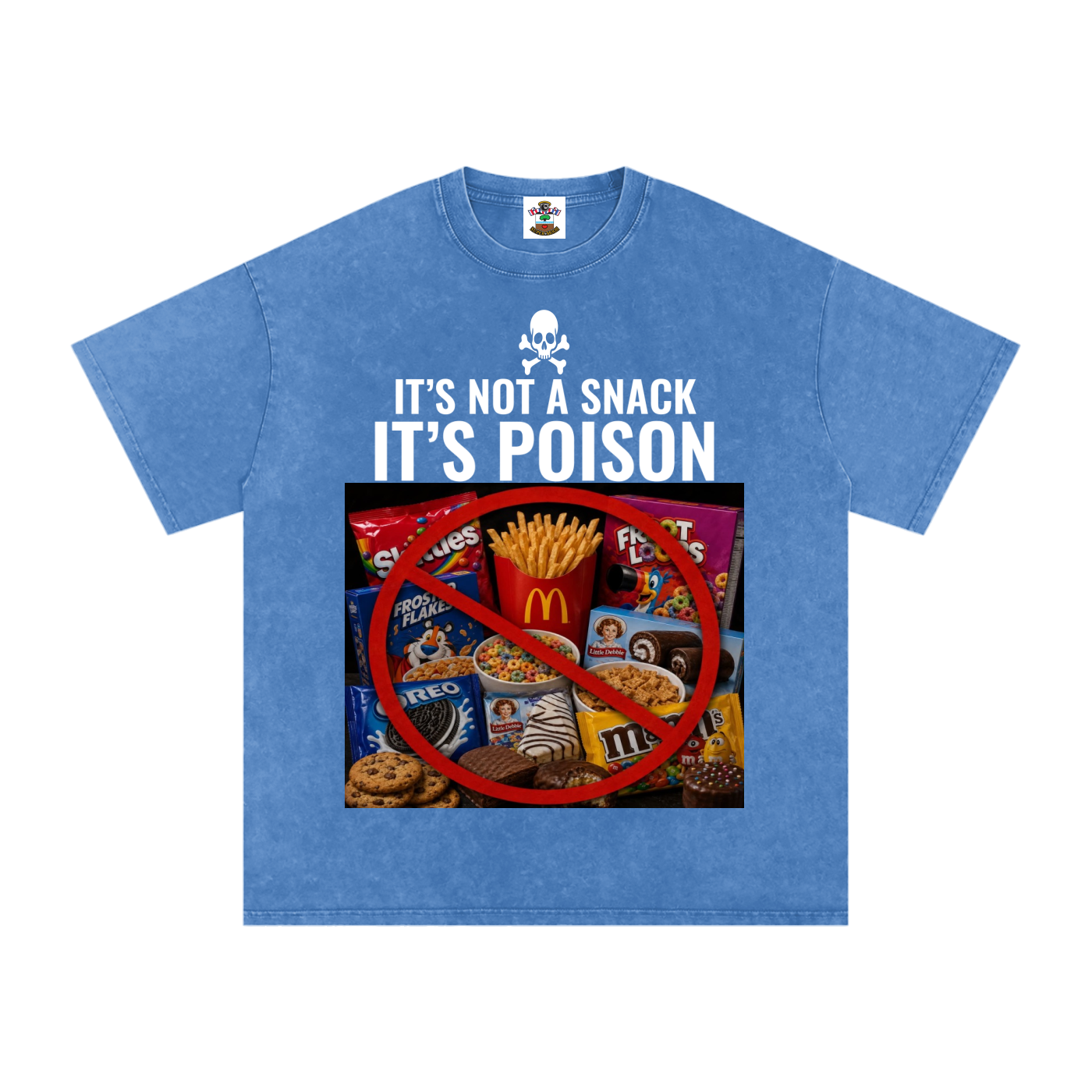 ITS POISON SNACKS TEE (DF)