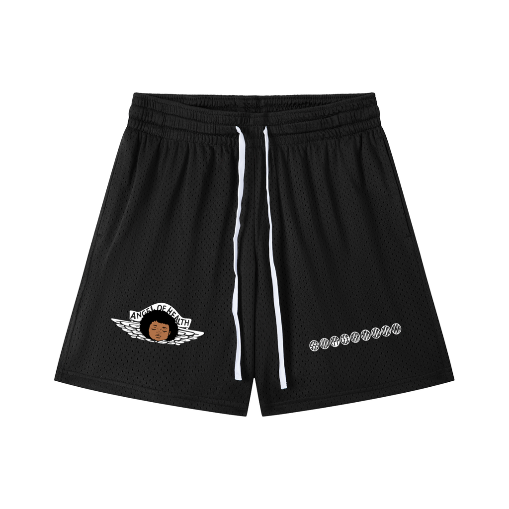 ANGEL OF HEALTH GYM SHORTS