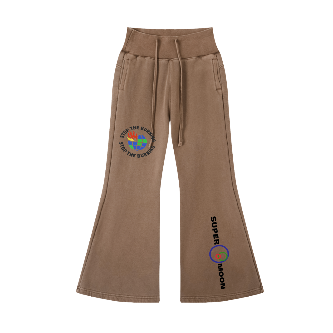 STOP BURNING BELL BOTTOM SWEATS