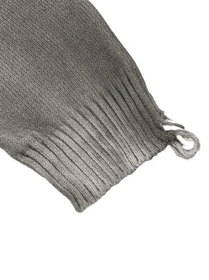 Sun Fade Distressed Ripped Crewneck sweater