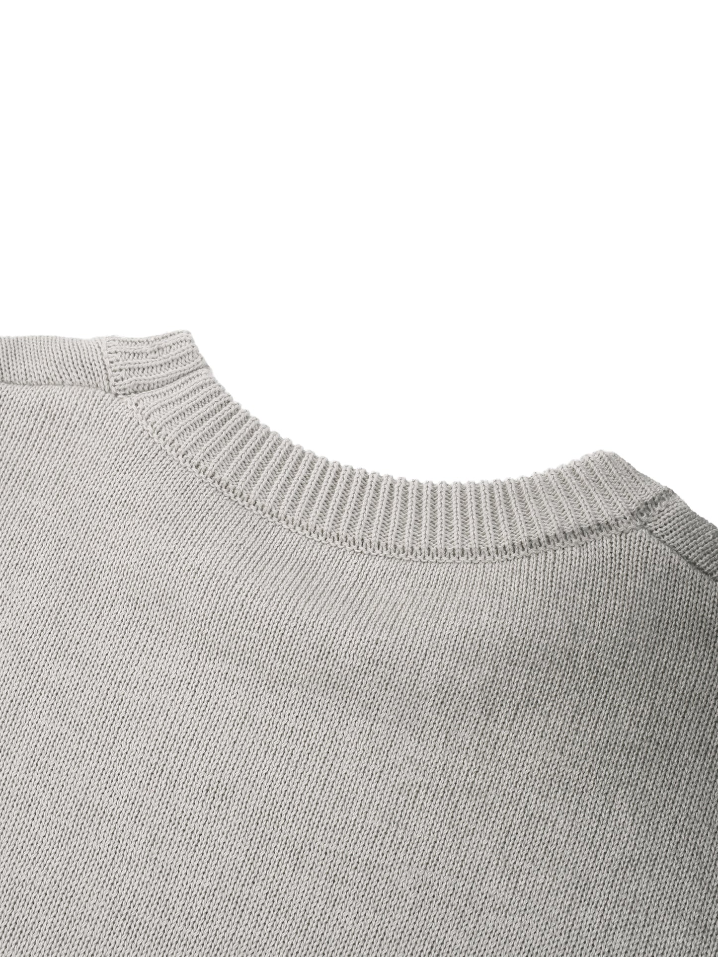 Sun Fade Distressed Ripped Crewneck sweater