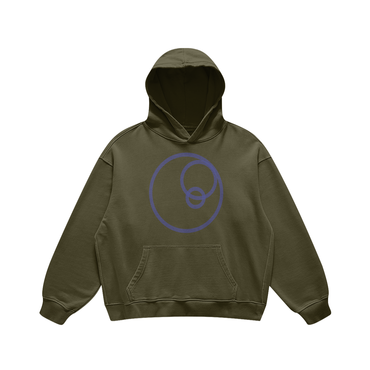 Logo label hoodie