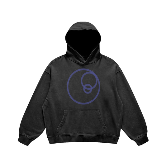 Logo label hoodie