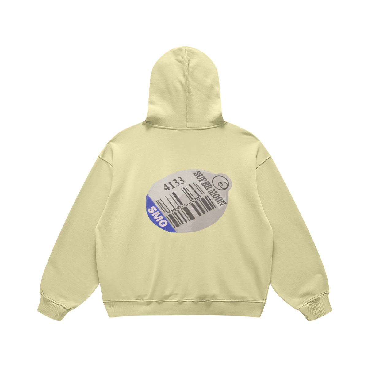 Logo label hoodie