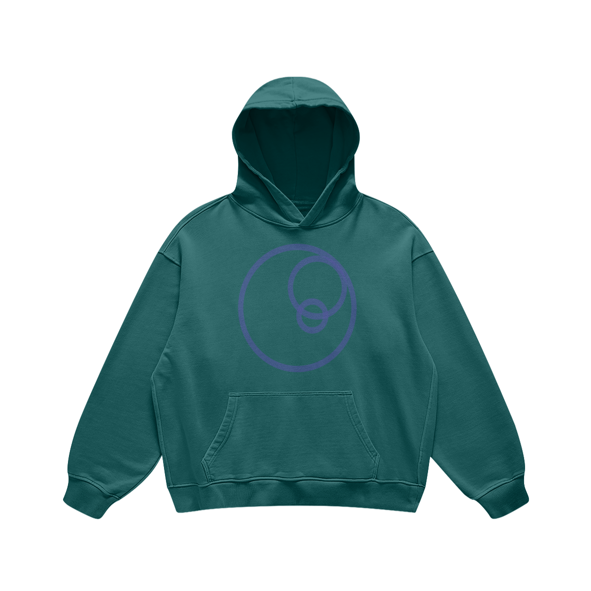 Logo label hoodie