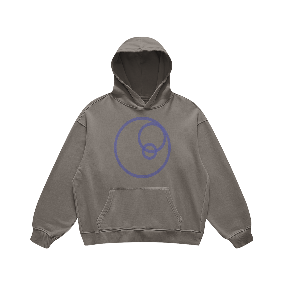 Logo label hoodie